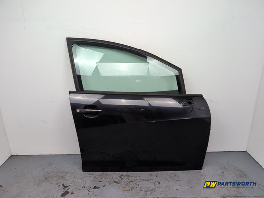 Seat Ibiza 6j/6p Estate Door Right Front Driver Side Black Lz9y 2010-2014