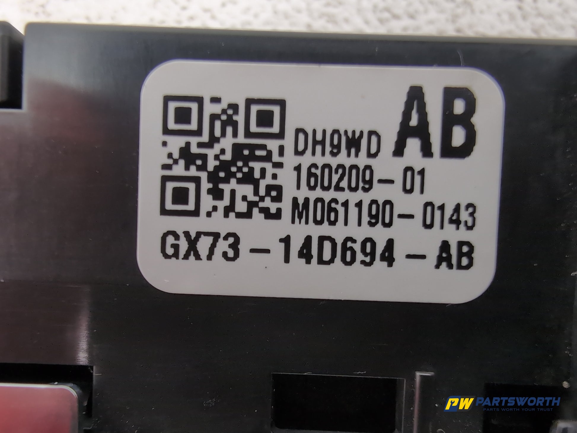 RH Seat Switch Pack 6