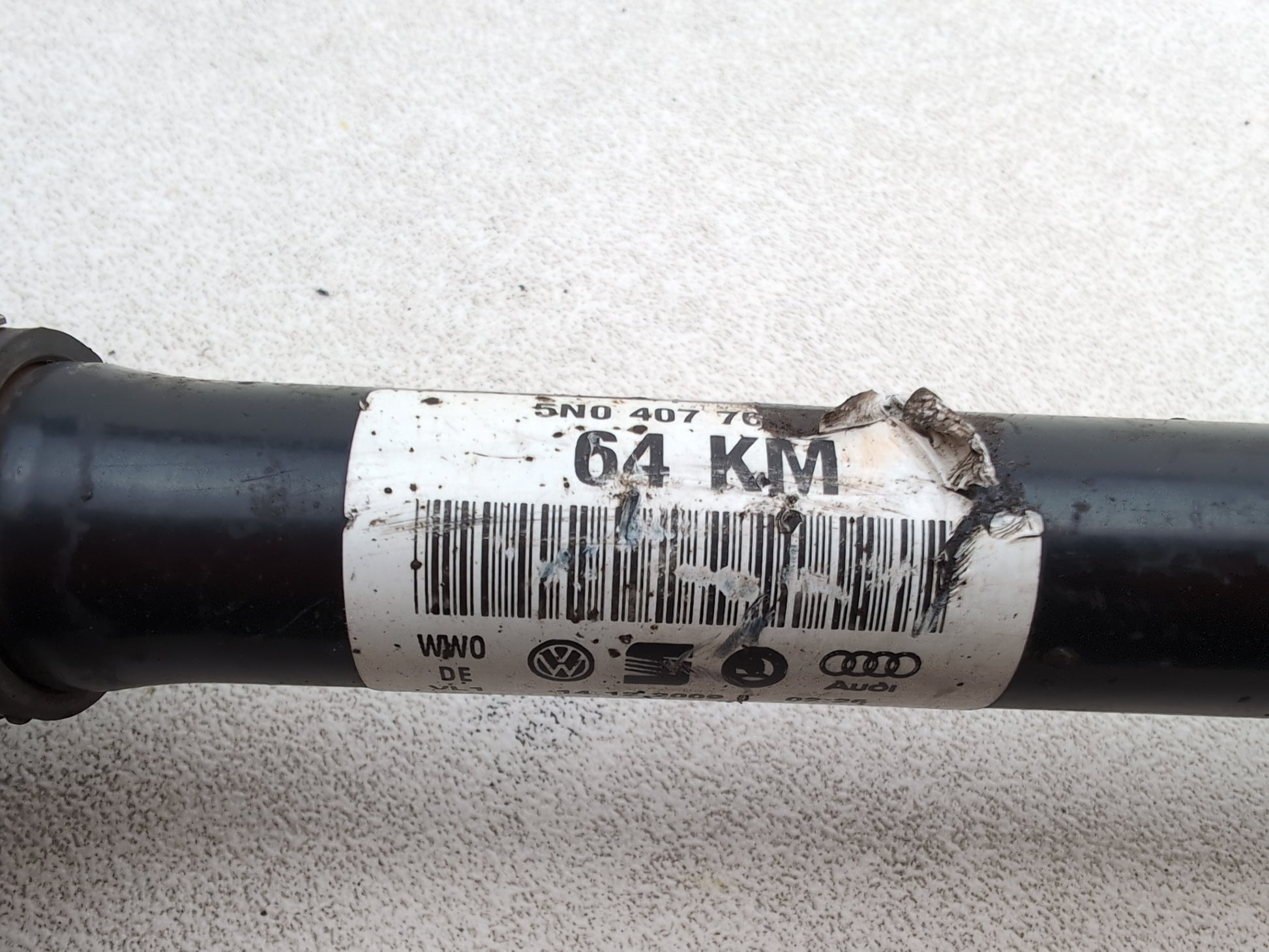 Driveshaft Front RH 6