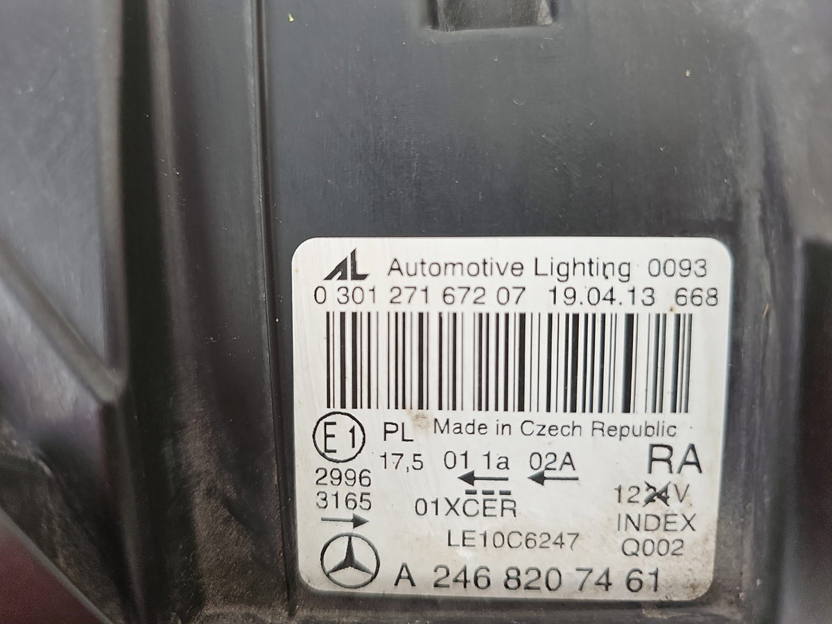 Headlamp RH 9