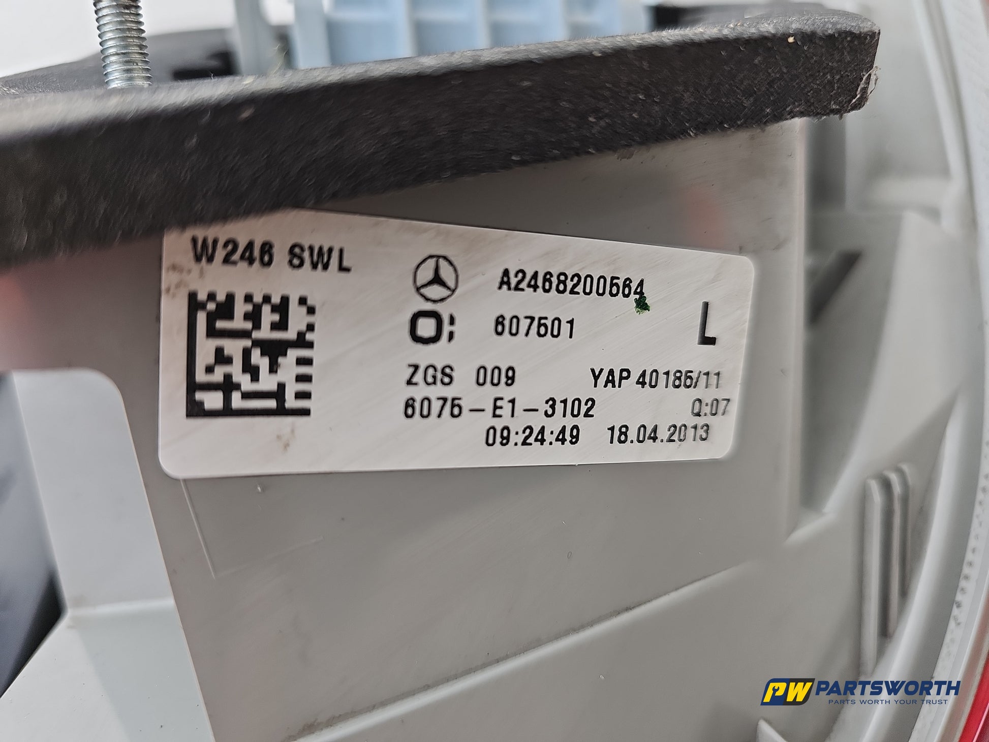 Lamp Assembly Rear LH 7