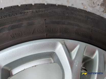 Ford Fiesta / B-Max Zetec Turbo Alloy Wheel 195/60 R15 6jx15h2 2012-2017 - photo 7