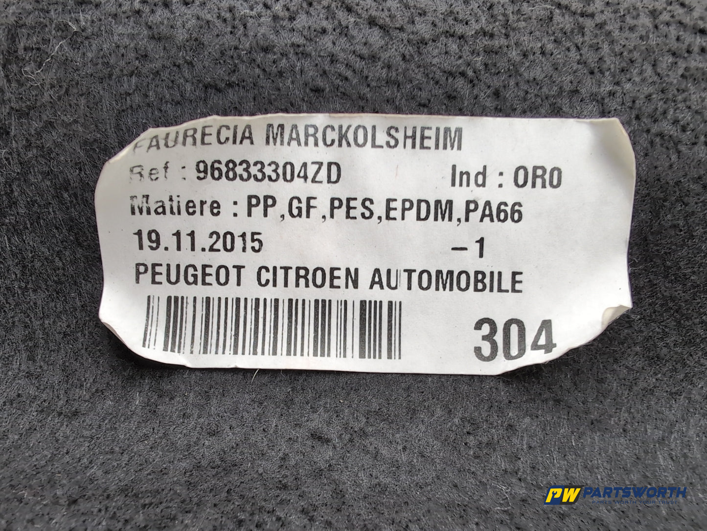 Parcel Shelf 7