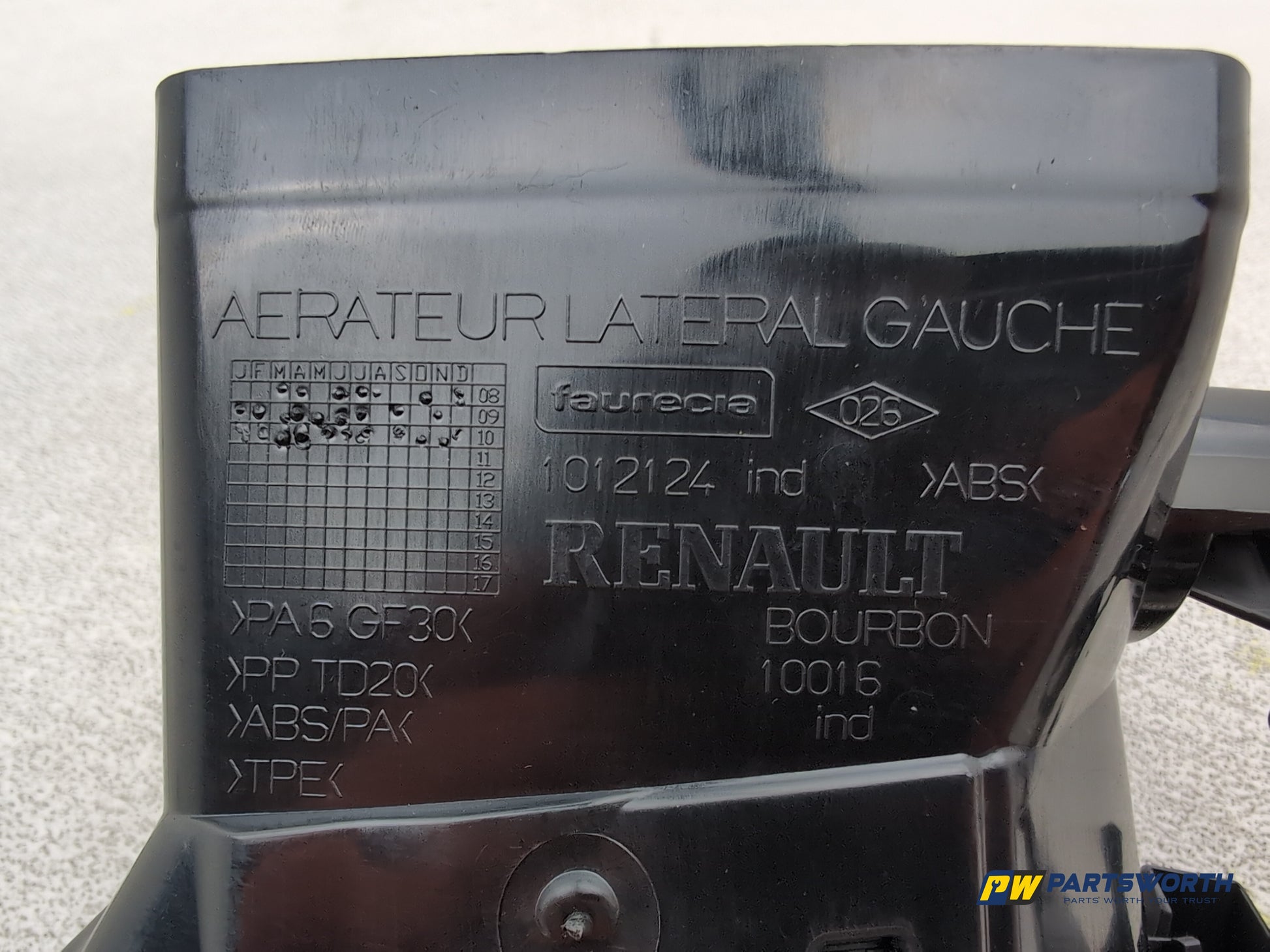 Dashboard Trim With Air Vent  7