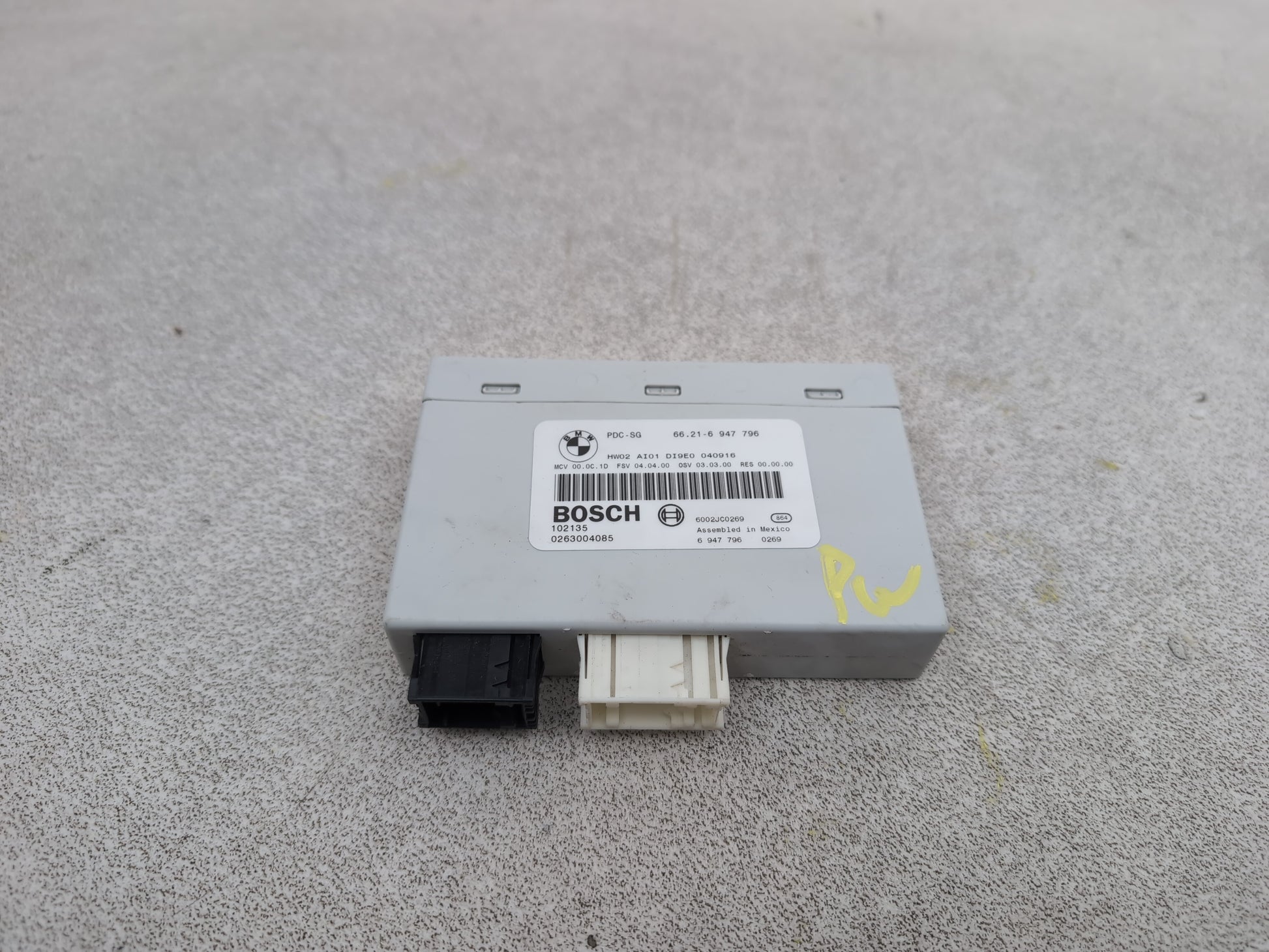 ECU Parking Assistance 1