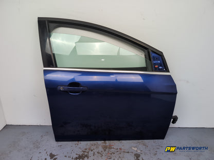 Ford Focus C346 Hatchback Door Front Rh Driver Side Blue Hf 2011-2018
