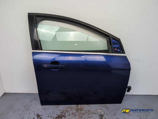 Ford Focus C346 Hatchback Door Front Rh Driver Side Blue Hf 2011-2018