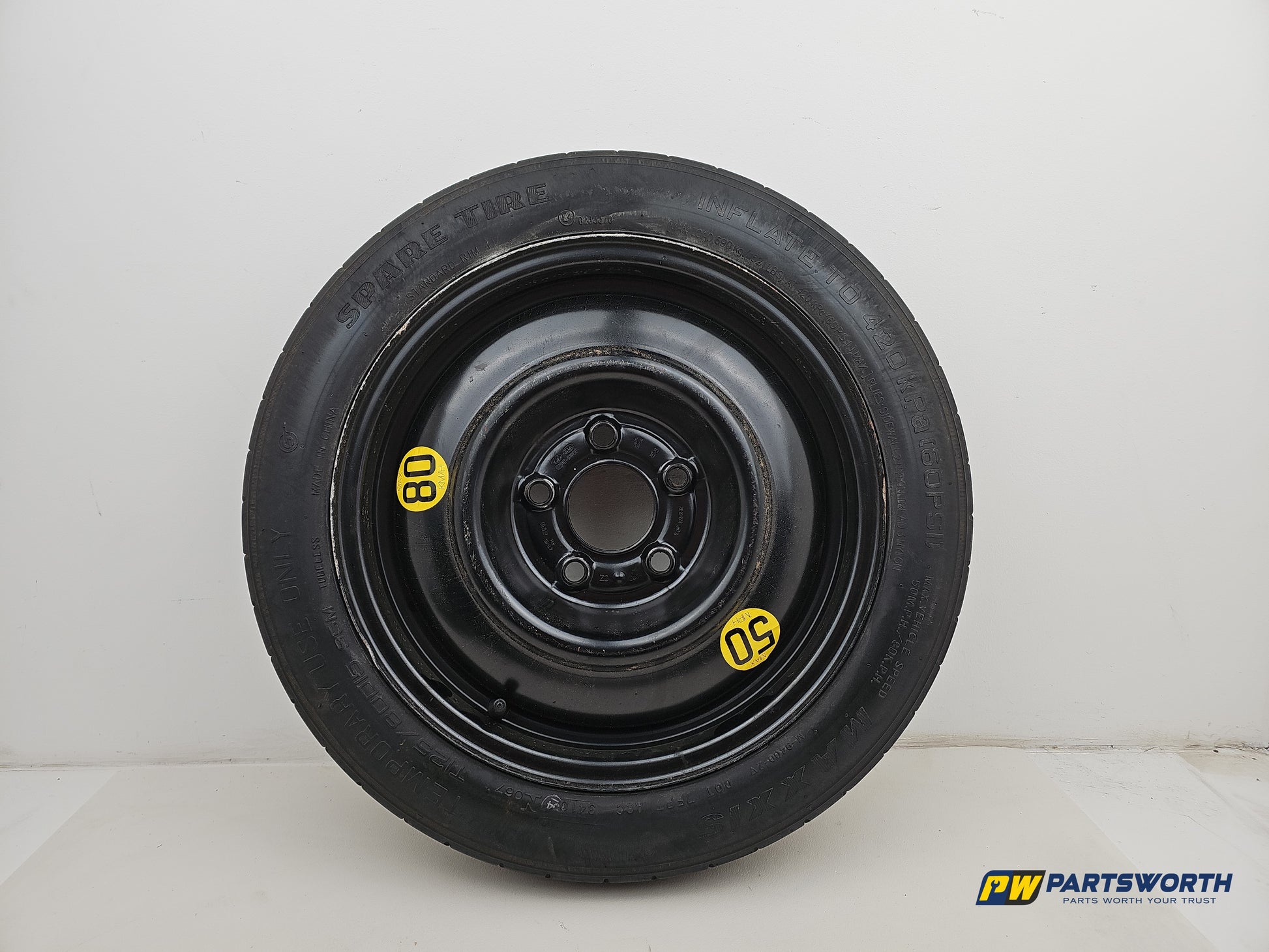 Space Saver Spare Wheel and Tool Kit  1