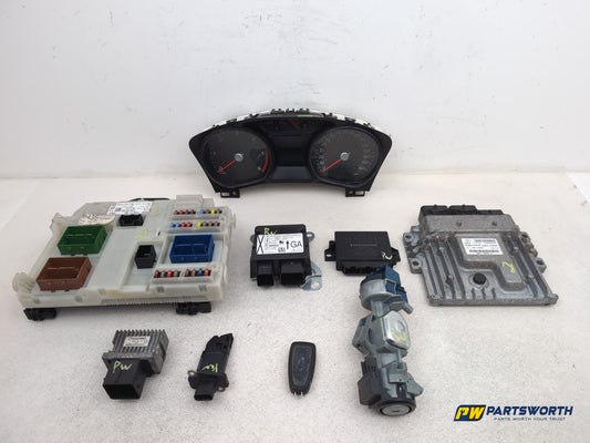 Ford Galaxy Zetec Tdci Auto Engine Ecu Kit Bg9112a650pj 2010-2015