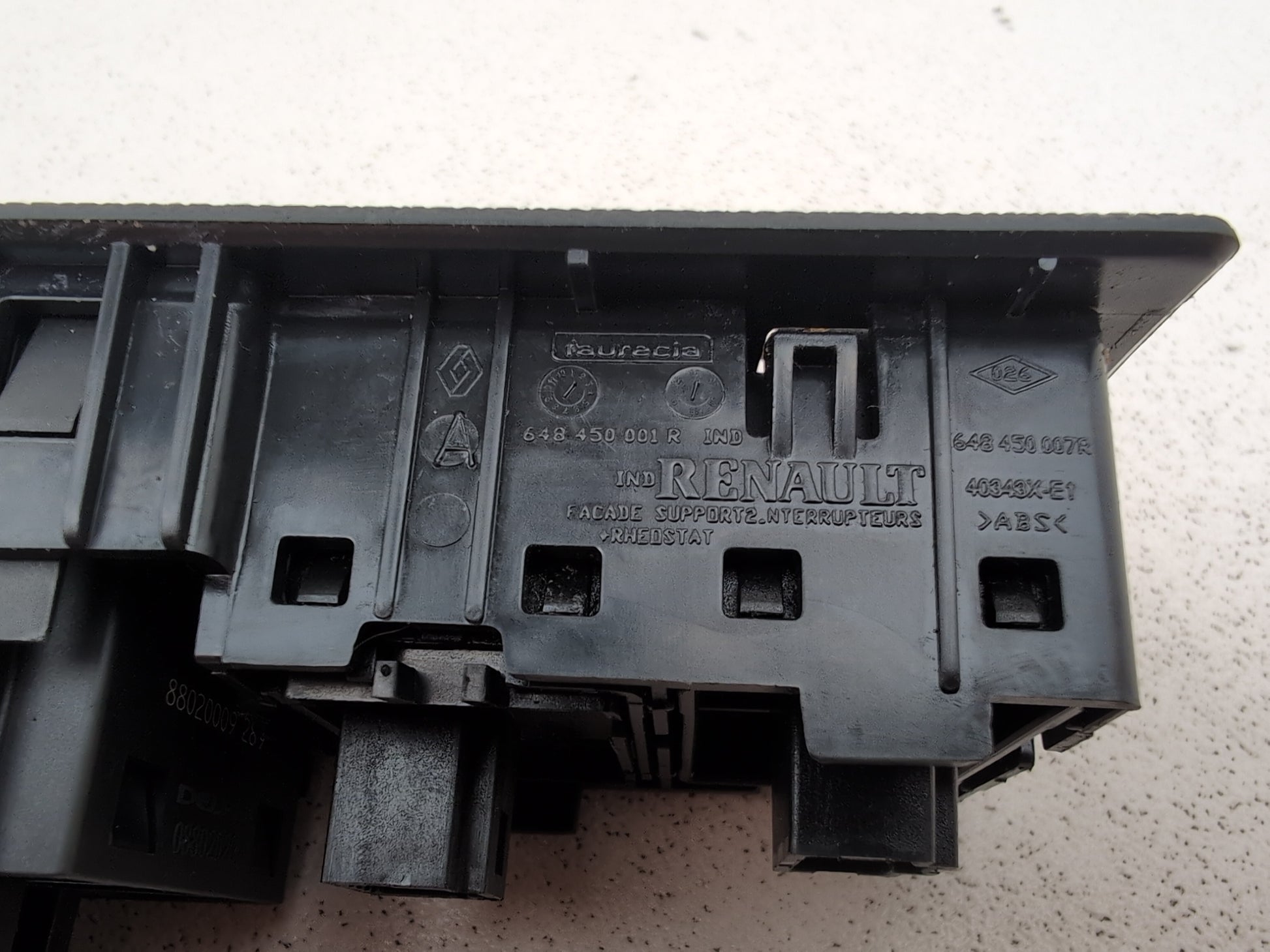 Renault Megane Expression Vvt 110 Switch Headlamp 648450001r 2008-2015 - photo 7