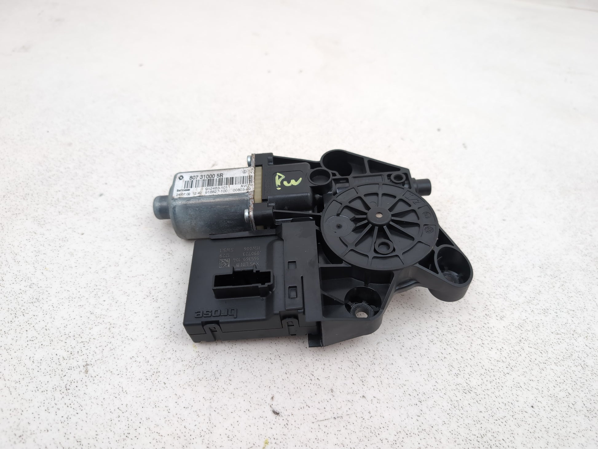 Renault Megane Expression Vvt 110 Left Front Window Motor 0130822479 2008-2015