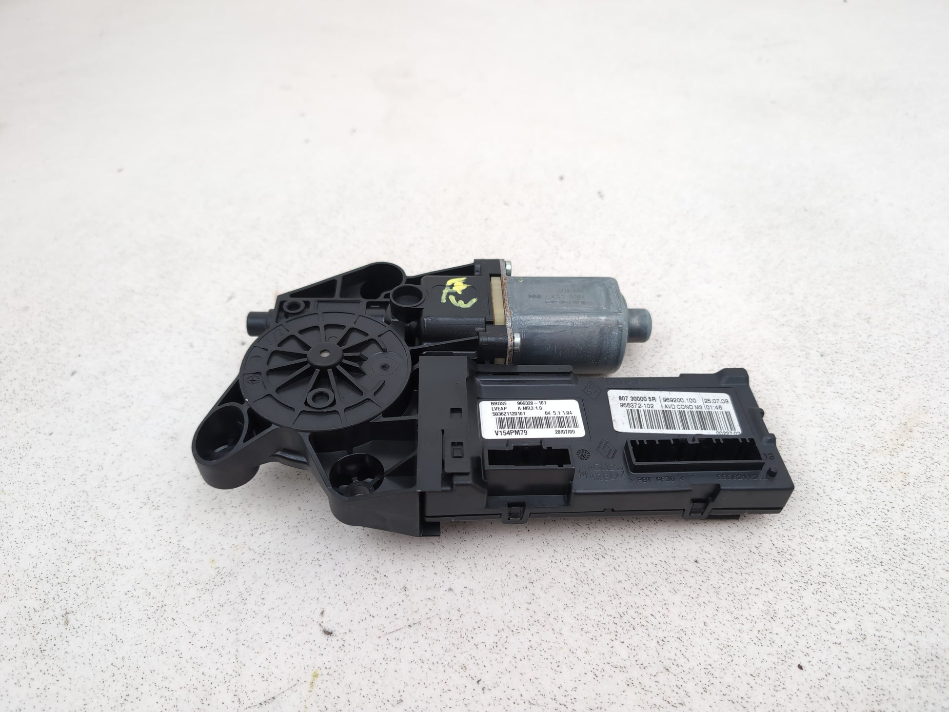 Renault Megane Expression Vvt 110 Right Front Window Motor 968432100 2008-2015