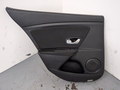 Renault Megane Expression Vvt 110 Rear Left Door Card 2008-2015
