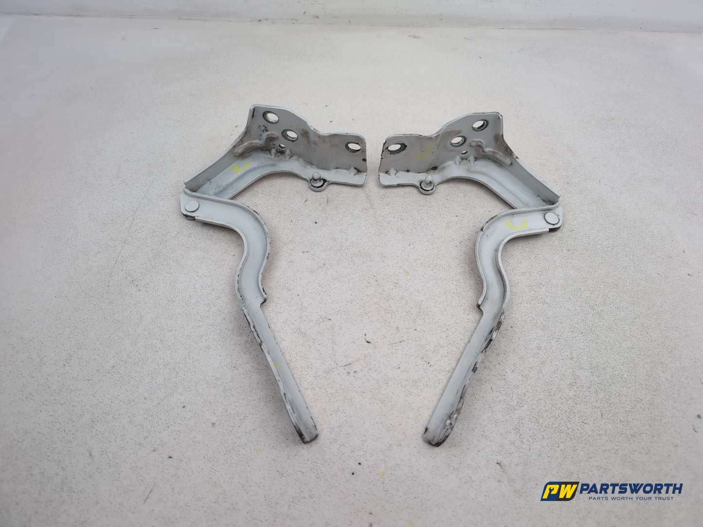 Hyundai I40 Style Crdi Bonnet Hinges Pair White Crystal Pearl Pw6 2011-2019 - photo 7