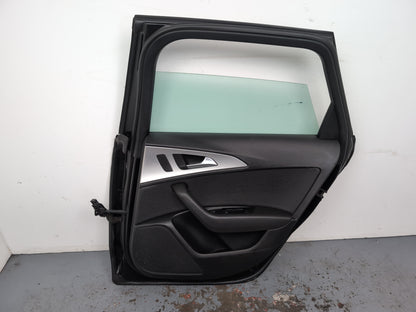 Audi A6 Se Tdi Estate Door Rear Rh Driver Side Black Ly9b 2011-2018 - photo 10