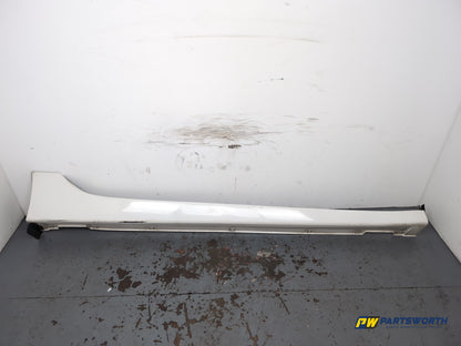 Hyundai I40 Style Crdi Side Skirt Rh White Crystal Pearl Pw6 2011-2019 Scratches