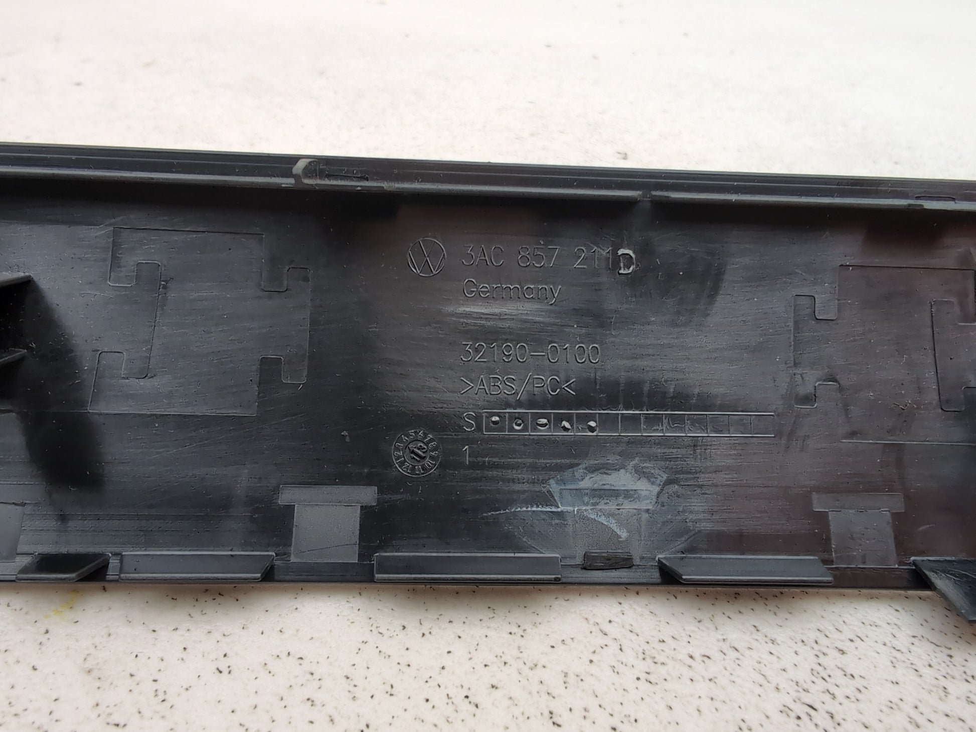 Volkswagen Passat Highline Tdi Blue Tech Dashboard Trims 3ac857211d 2010-2014 - photo 7