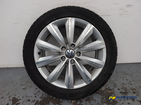 Volkswagen Passat Highline Tdi Blue Tech Wheel With Tyre 3aa601025f 235/45 R17