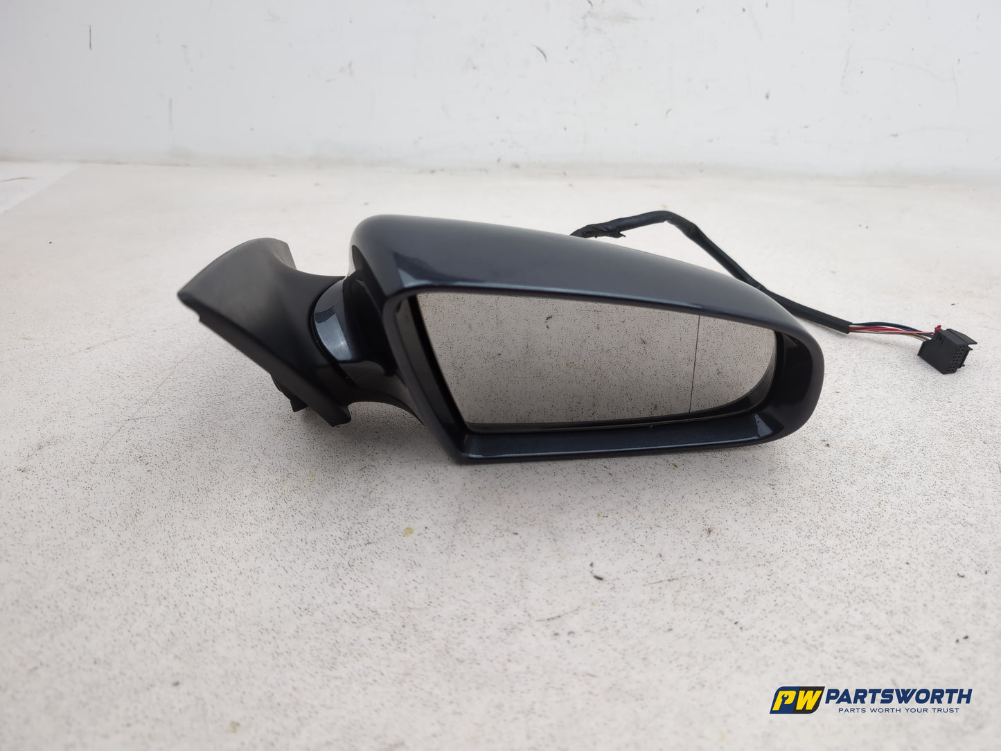 Audi A6 Se Tdi Quattro A Door Mirror Rh Driver Side Oyster Grey Lz7q 2005-2008