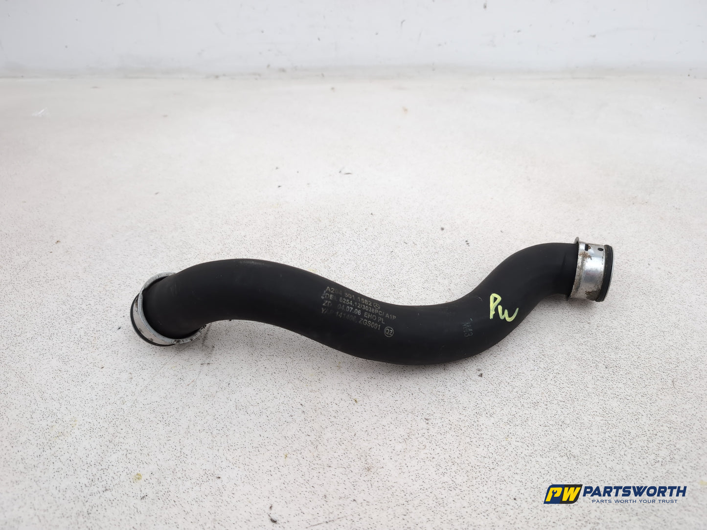 Mercedes-Benz C250 Amg Sport Ed125 Radiator Coolant Water Hose Pipe A2045011582