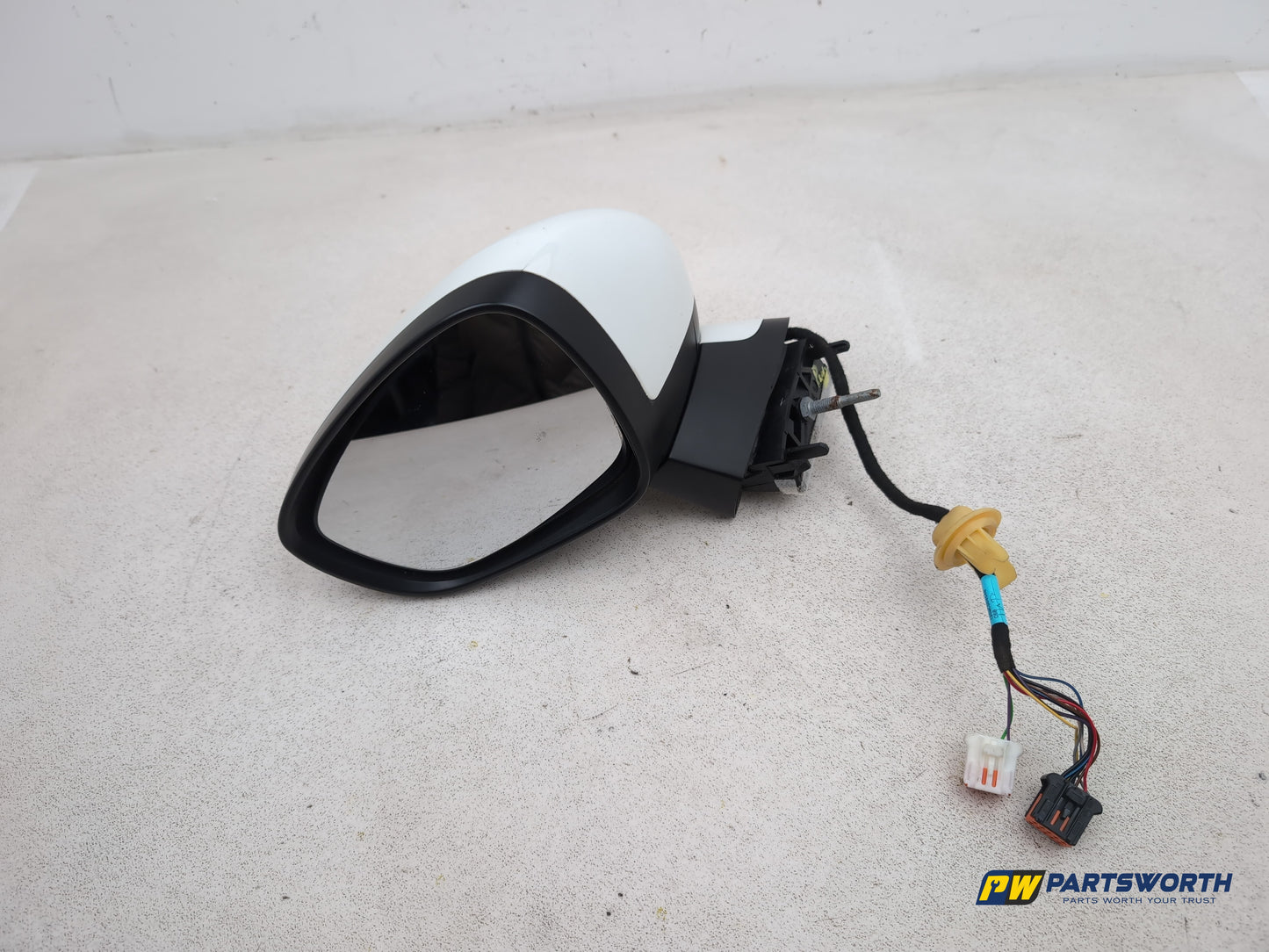 Citroen C4 Vtr+ Hdi Door Mirror Lh Passenger Side A050448 White Ewp 2010-2013
