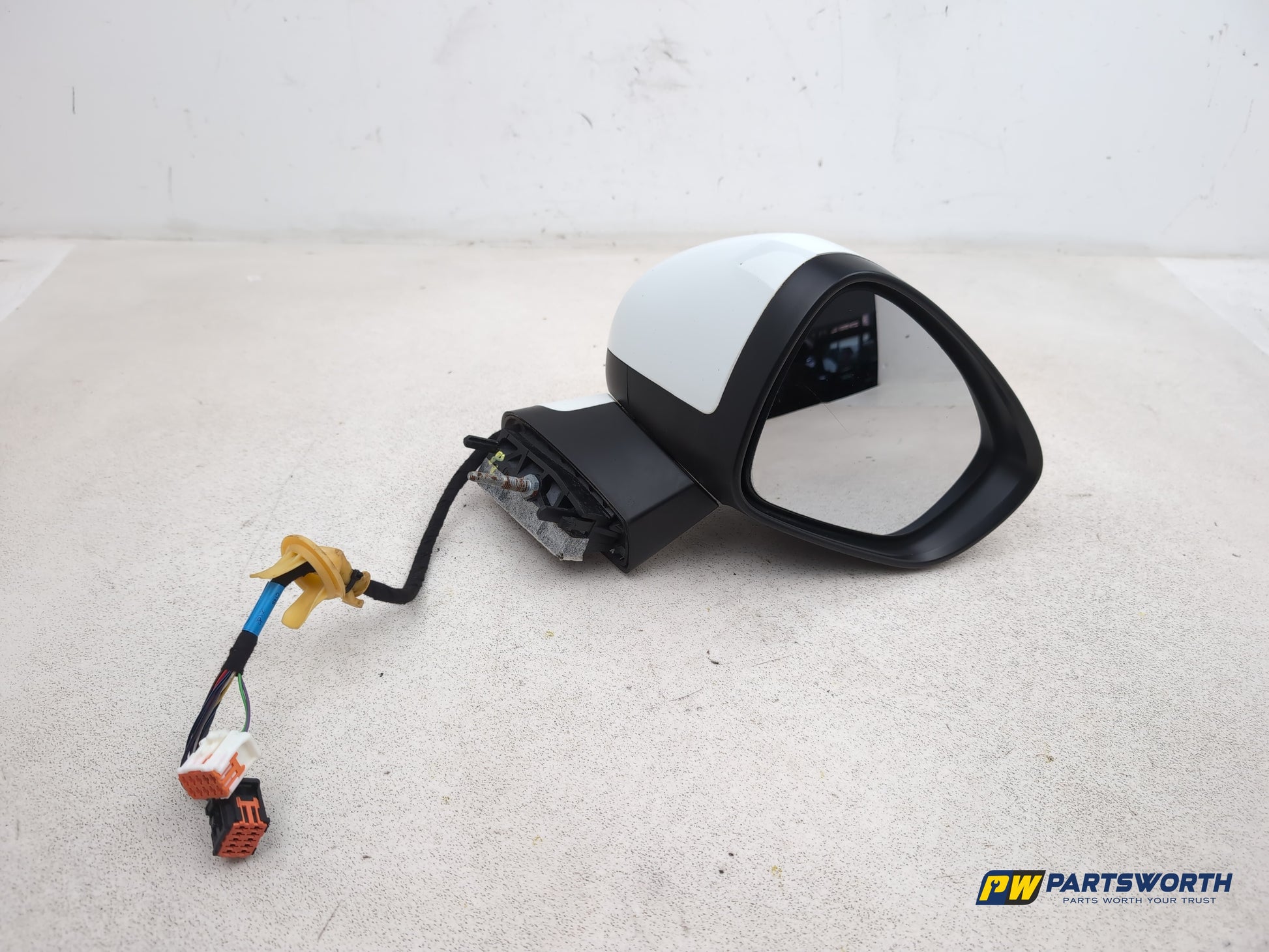 Citroen C4 Vtr+ Hdi Door Mirror Rh Driver Side A050448 White Ewp 2010-2013