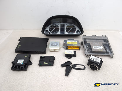 Mercedes-Benz B160 Sport Cvt Engine Ecu Kit Complete A0024463140 2009-2011