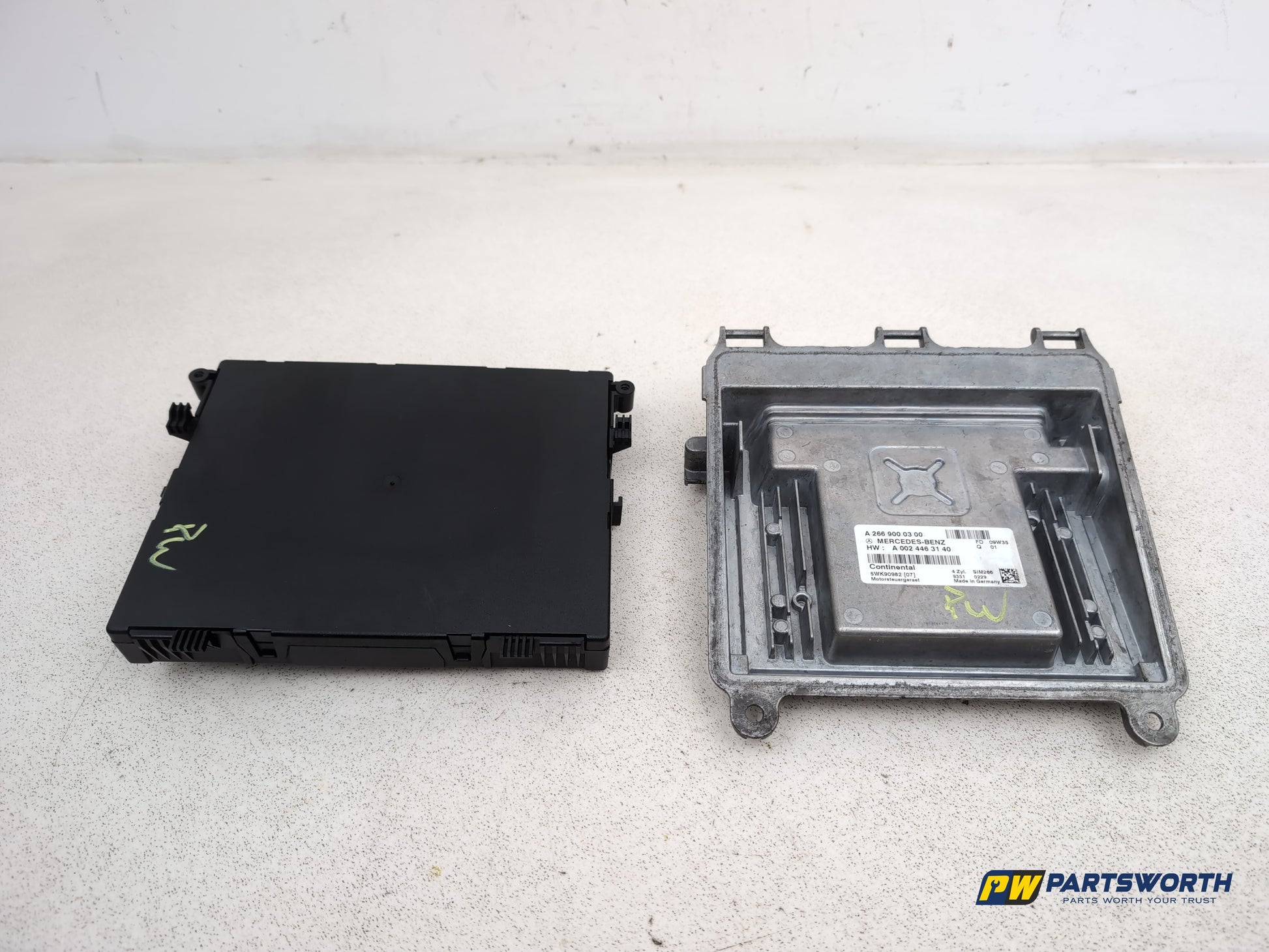 Mercedes-Benz B160 Sport Cvt Engine Ecu Kit Complete A0024463140 2009-2011 - photo 7