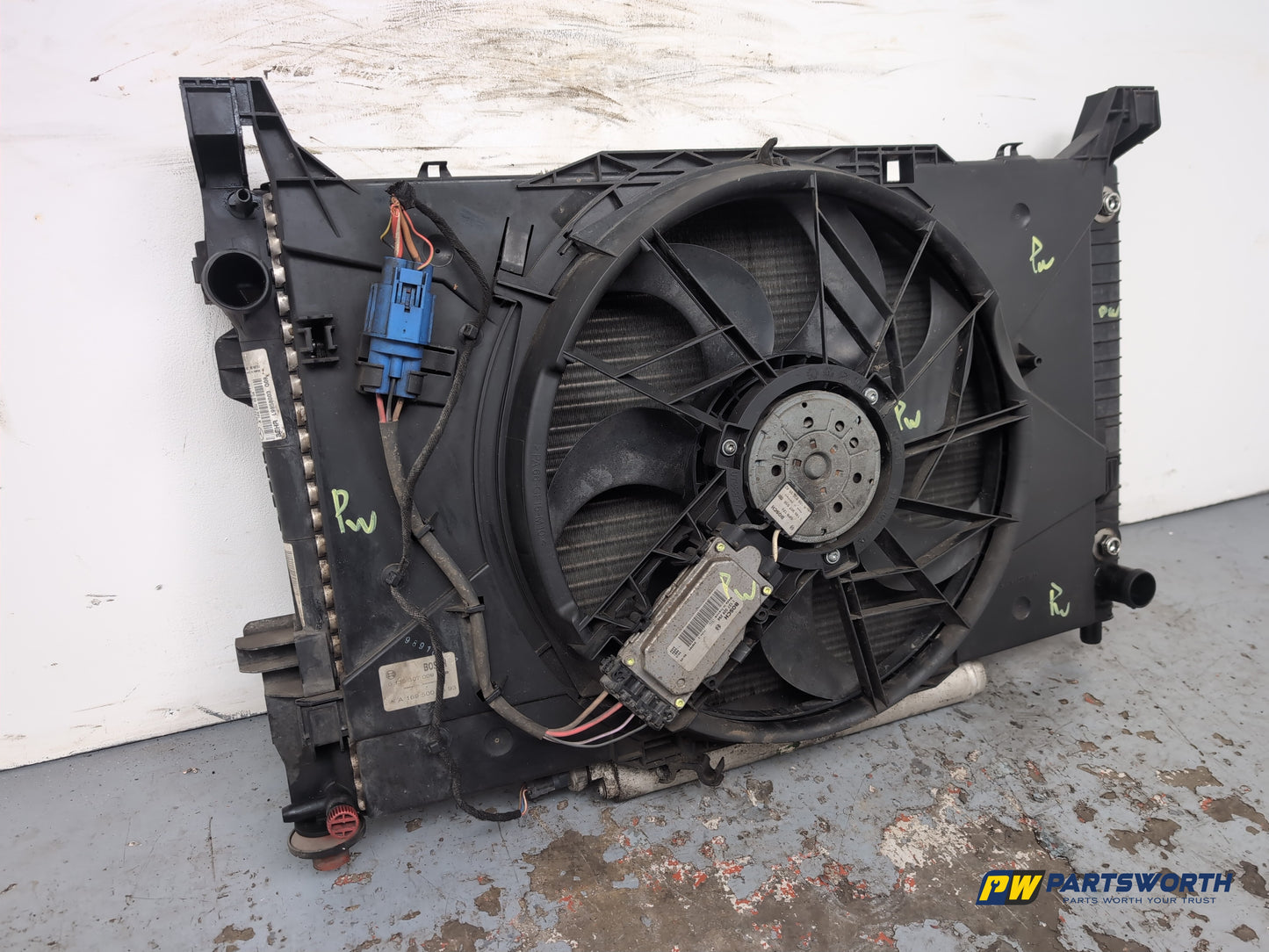Mercedes-Benz B160 Sport Cvt Radiator With Fan 2005-2011 - photo 7