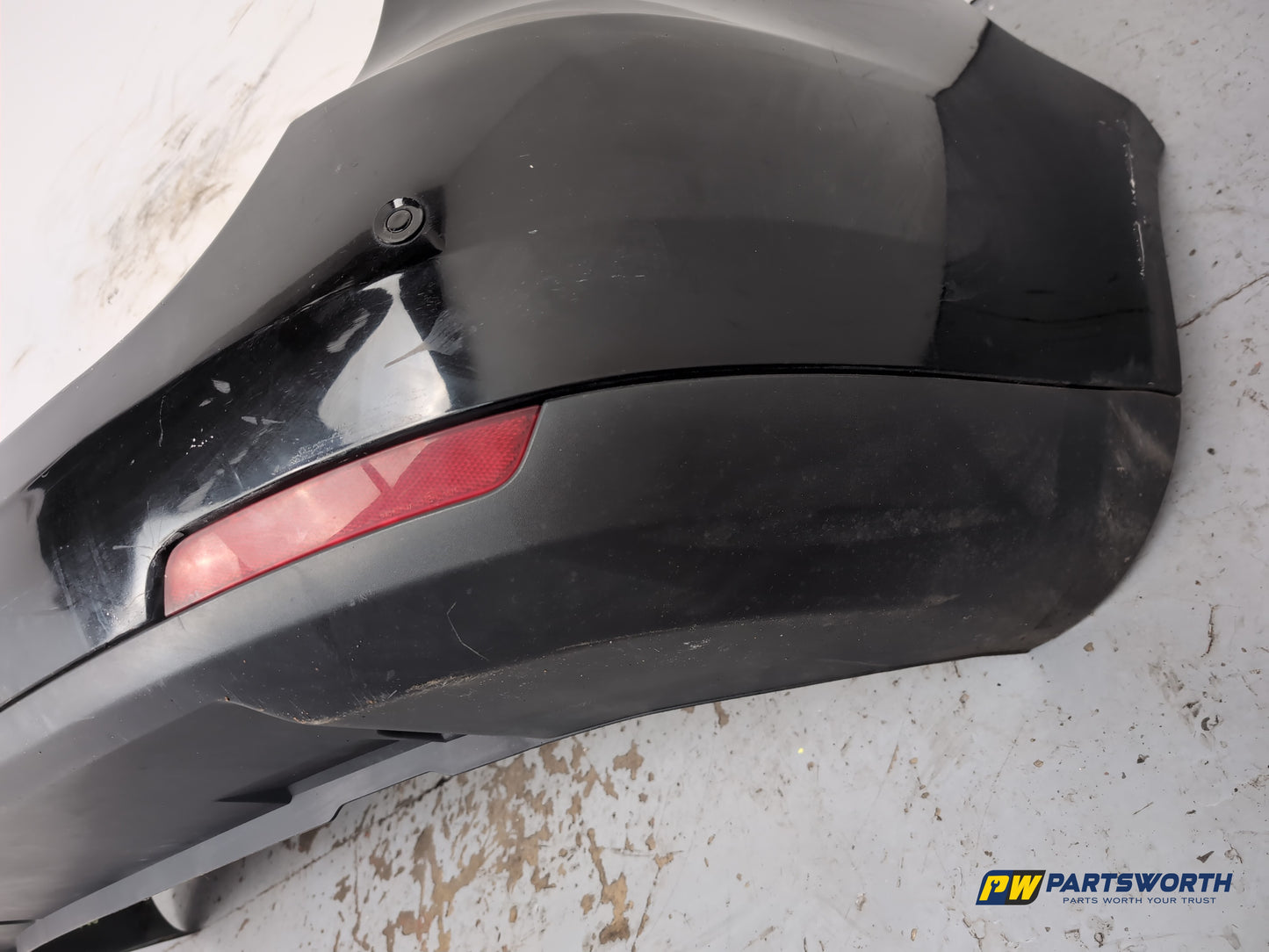 Seat Ibiza Se Tsi Rear Bumper Black Lz9y 2009-2011 - photo 7