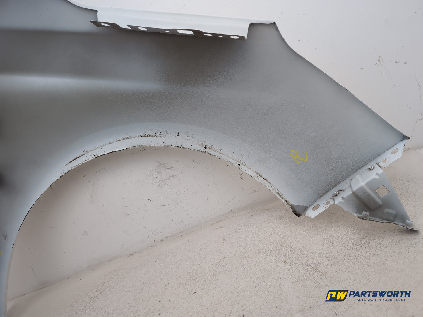 Citroen C4 Vtr+ Hdi Wing Front Lh Passenger Side White Ewp 2010-2013 - photo 7
