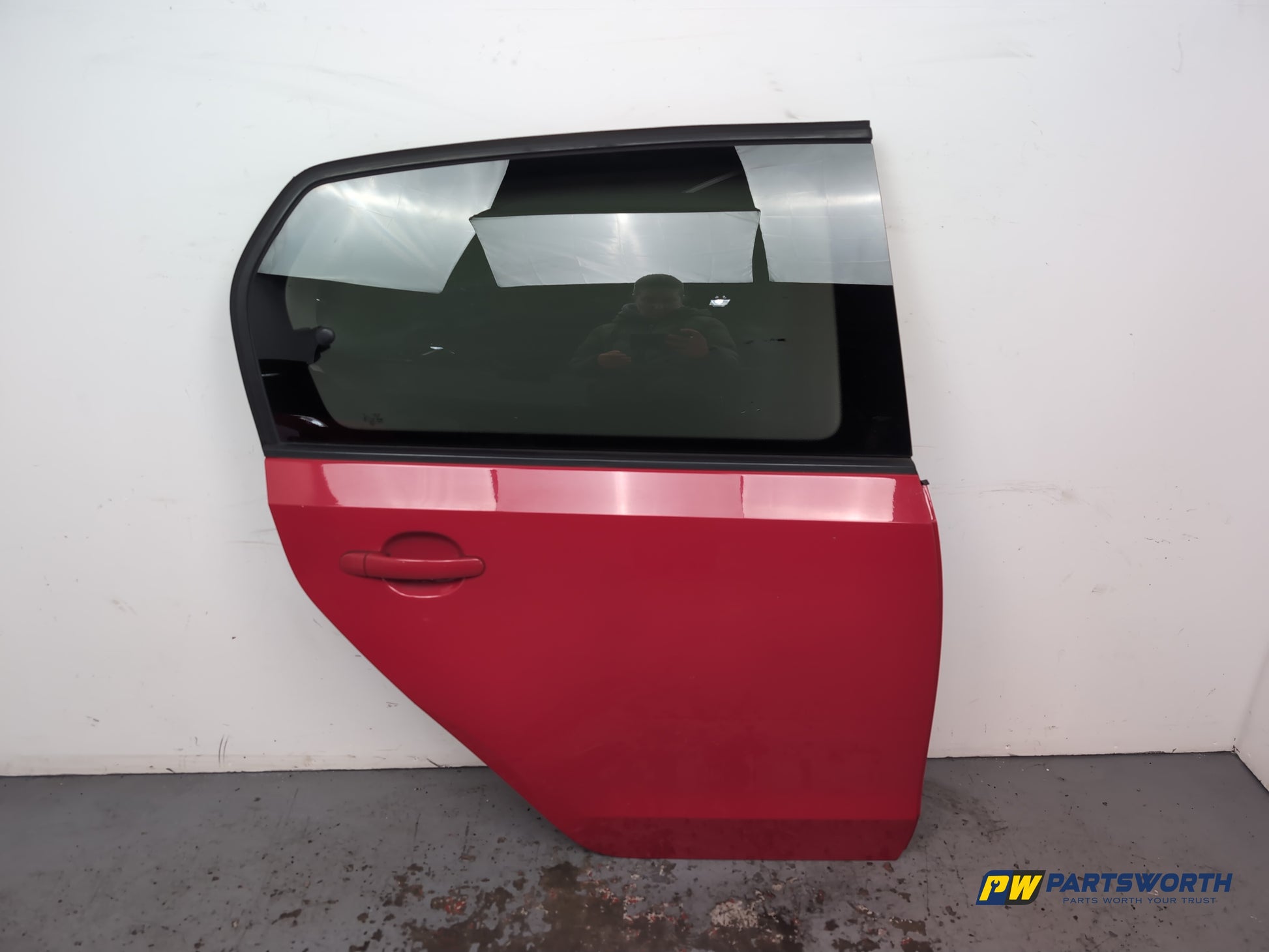 Skoda Citigo Se 12v Door Rear Rh Driver Side Red Ly3d 2012-2020