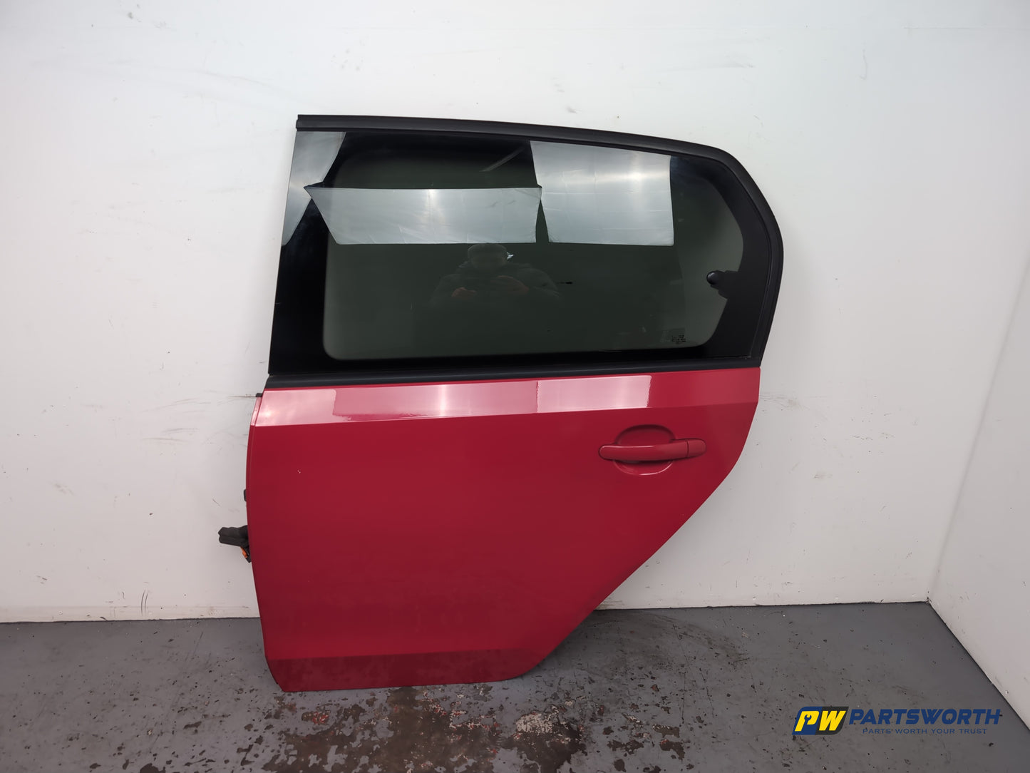 Skoda Citigo Se 12v Door Rear Lh Passenger Side Red Ly3d 2012-2020