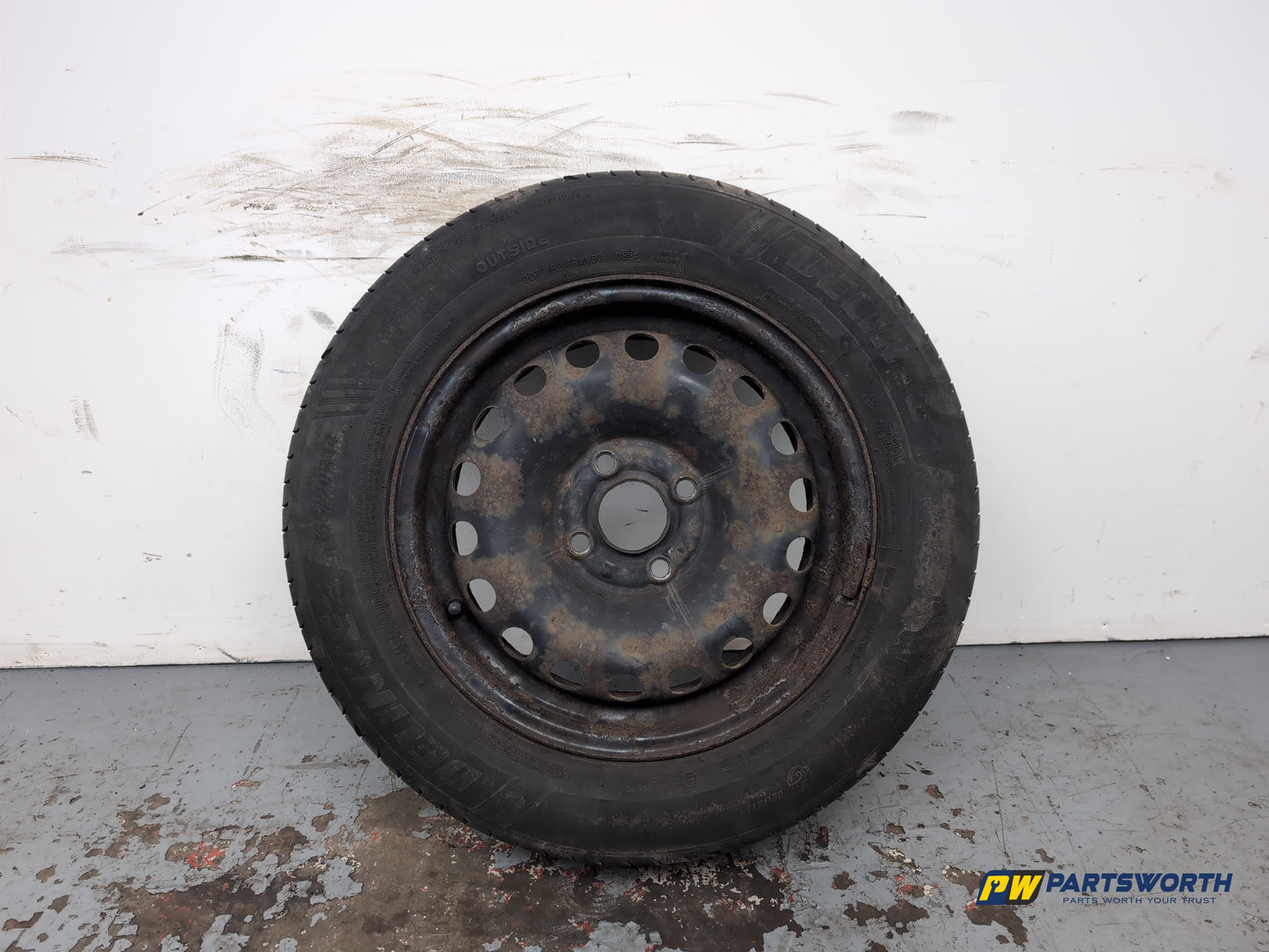 Skoda Citigo Se 12v Steel Wheel With Tyre 165/70 R14