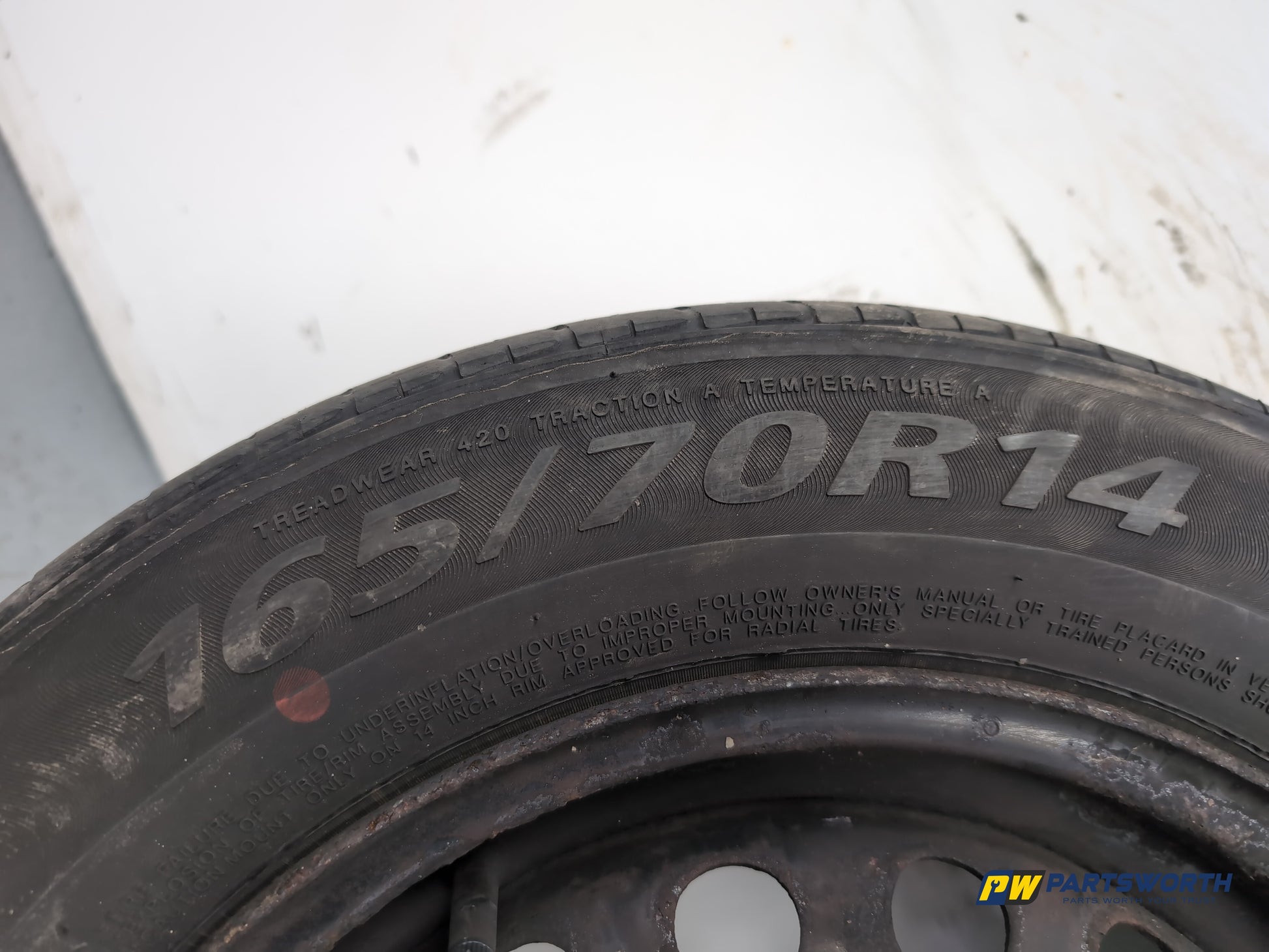 Skoda Citigo Se 12v Steel Wheel With Tyre 165/70 R14 - photo 7
