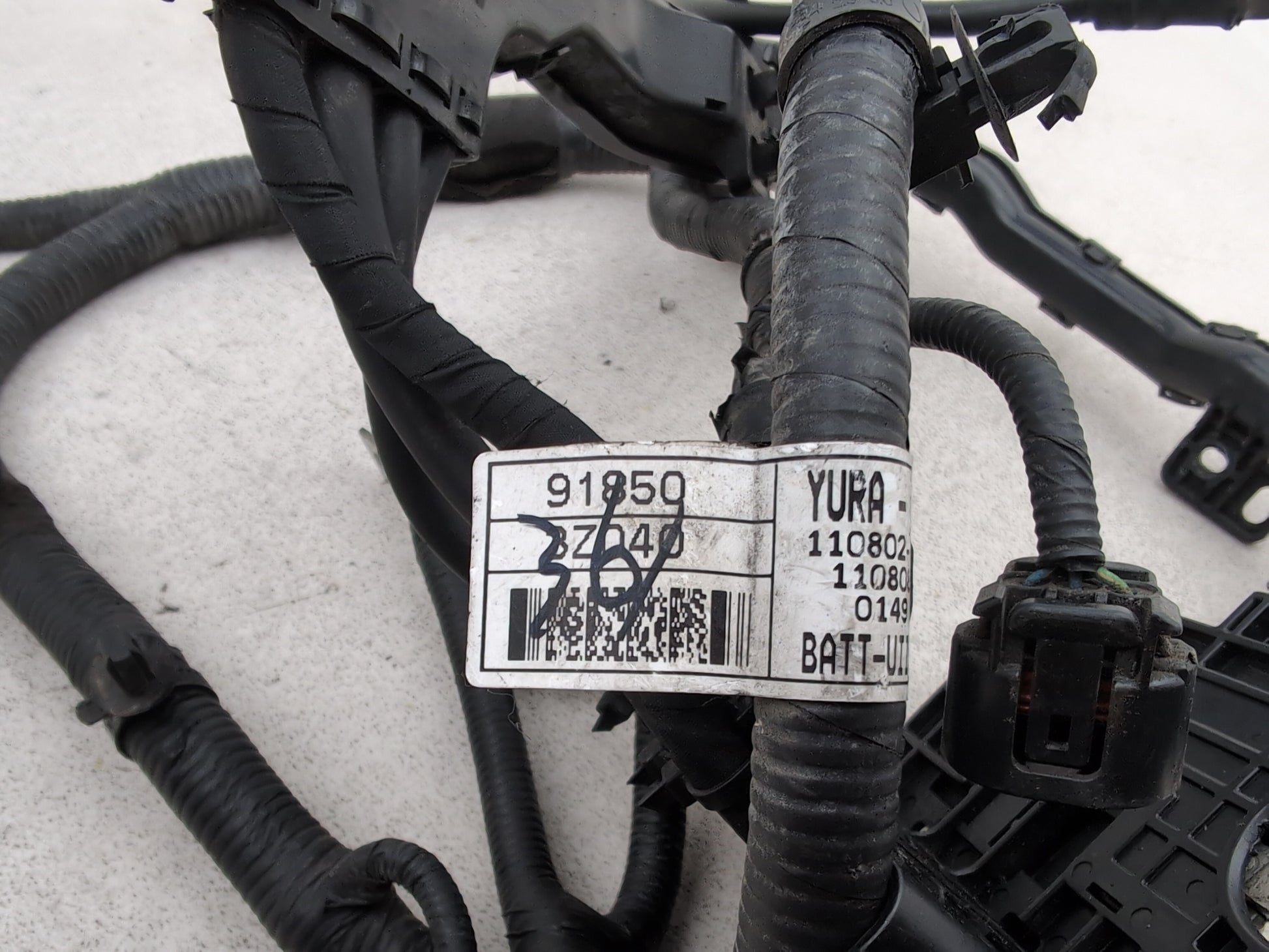 Hyundai I40 Style Crdi Diesel Battery Wiring Harness Loom 918503z040 2011-2019 - photo 7