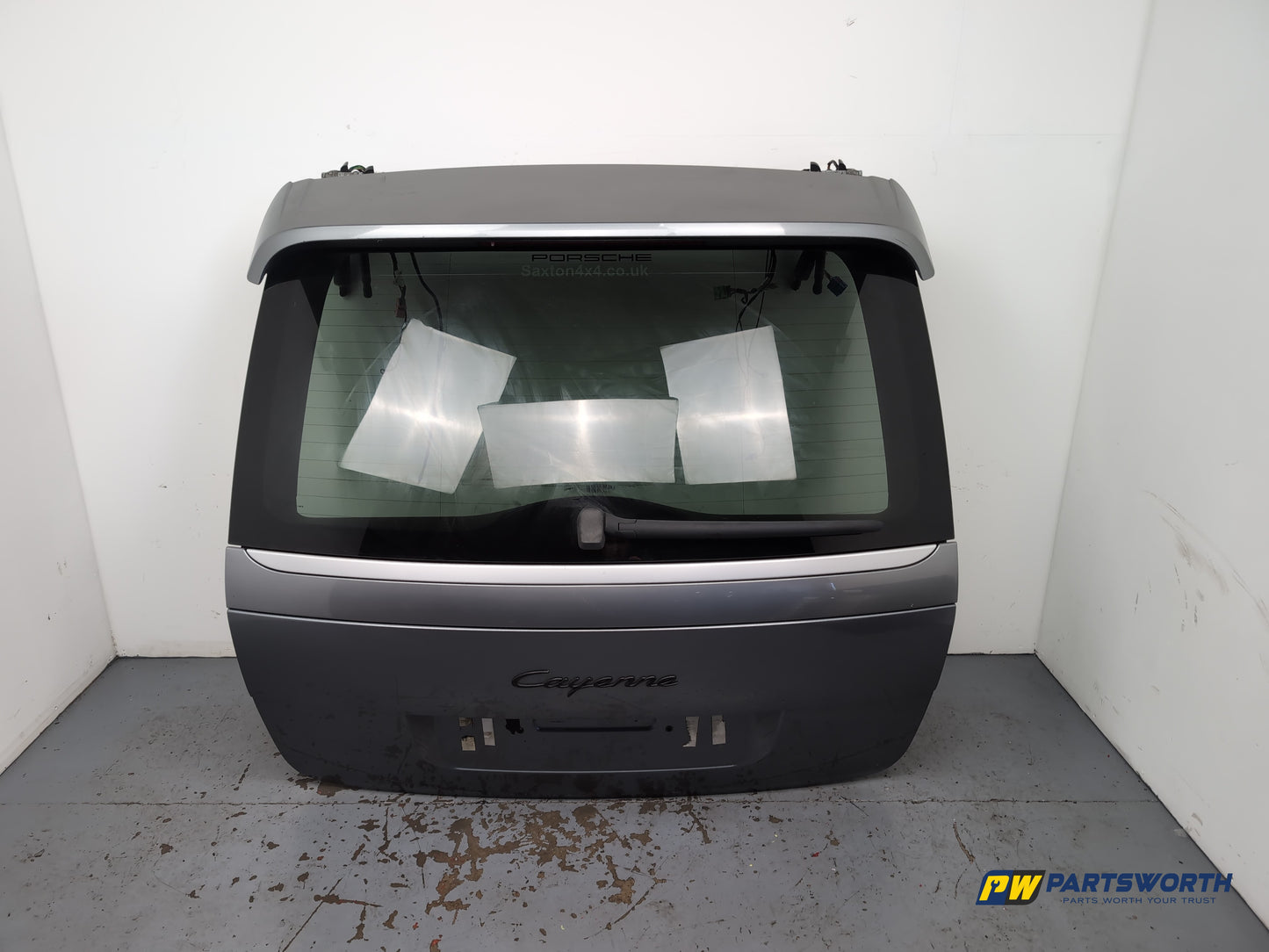 Porsche Cayenne Tiptronic S Boot Lid Silver Ld7z 2003-2010