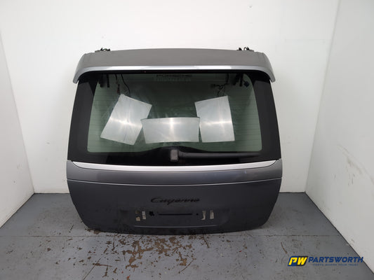 Porsche Cayenne Tiptronic S Boot Lid Silver Ld7z 2003-2010