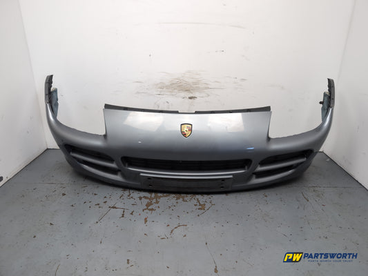 Porsche Cayenne Tiptronic S Front Bumper Silver Ld7z 2003-2010