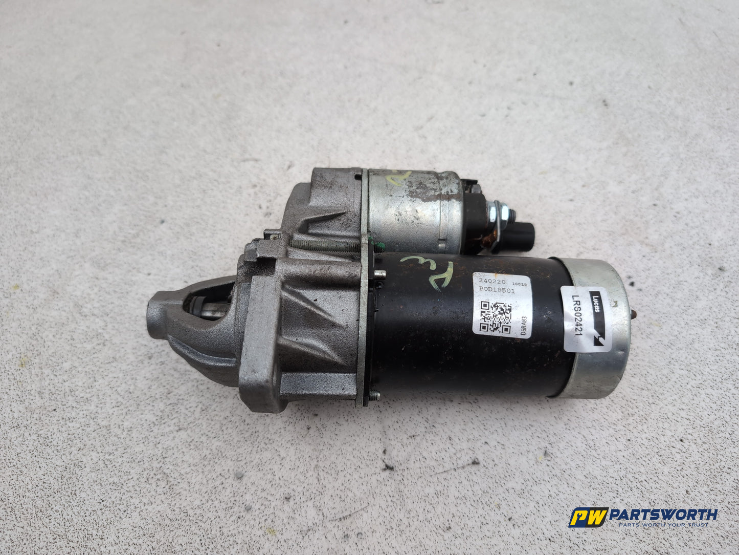 Mercedes-Benz B160 Sport Cvt Starter Motor 2009-2011