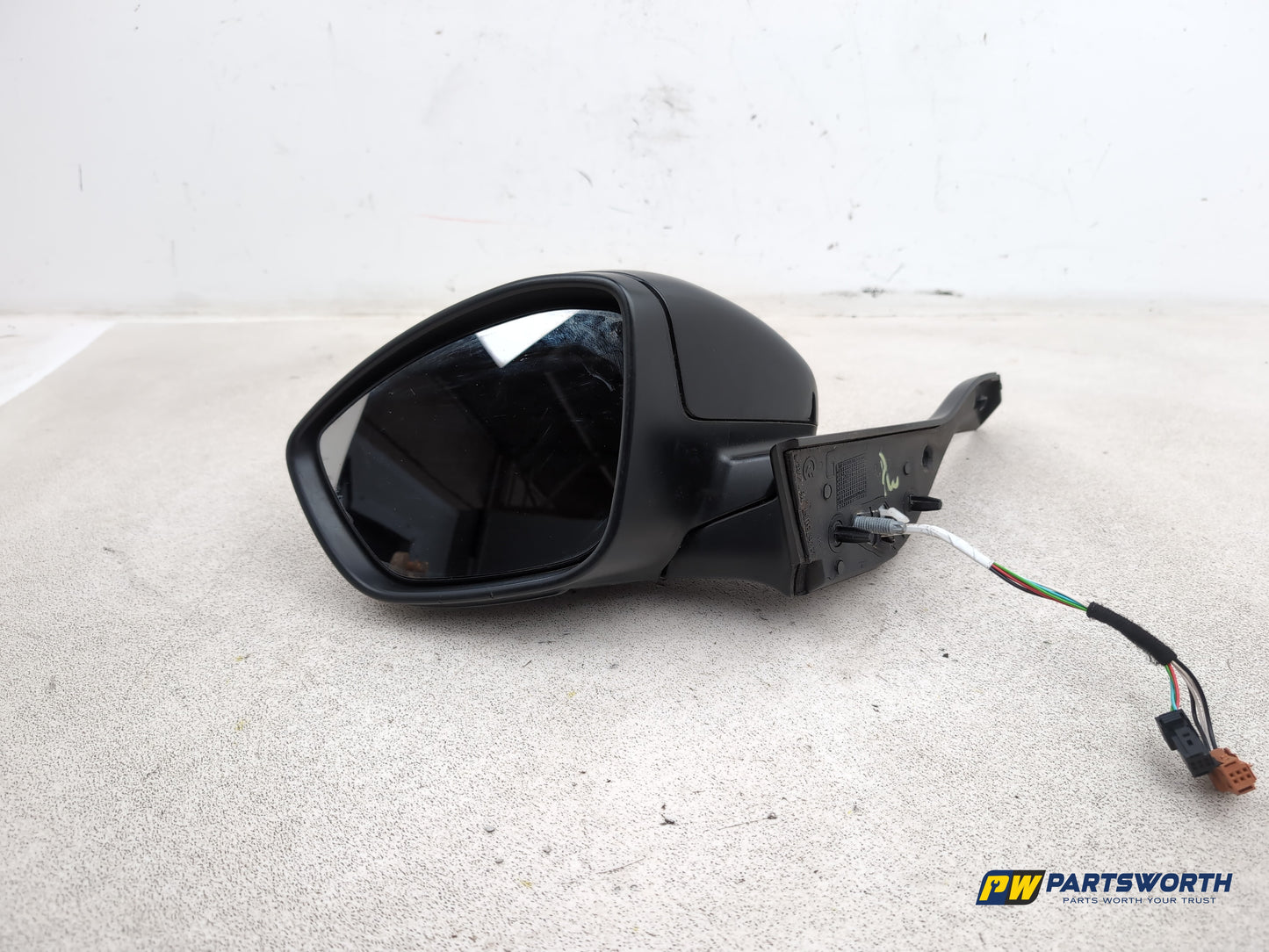Peugeot 208 Active Door Mirror Lh Passenger Side Nera Black Ktv 2012-2019