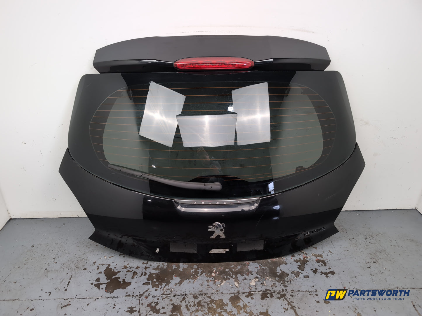 Peugeot 208 Active Boot Lid Nera Black Ktv 2012-2019