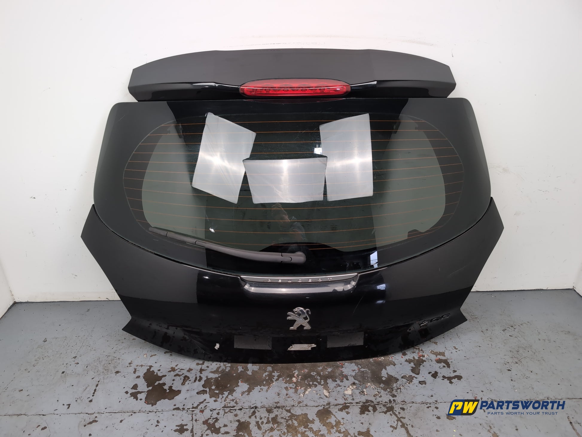 Peugeot 208 Active Boot Lid Nera Black Ktv 2012-2019