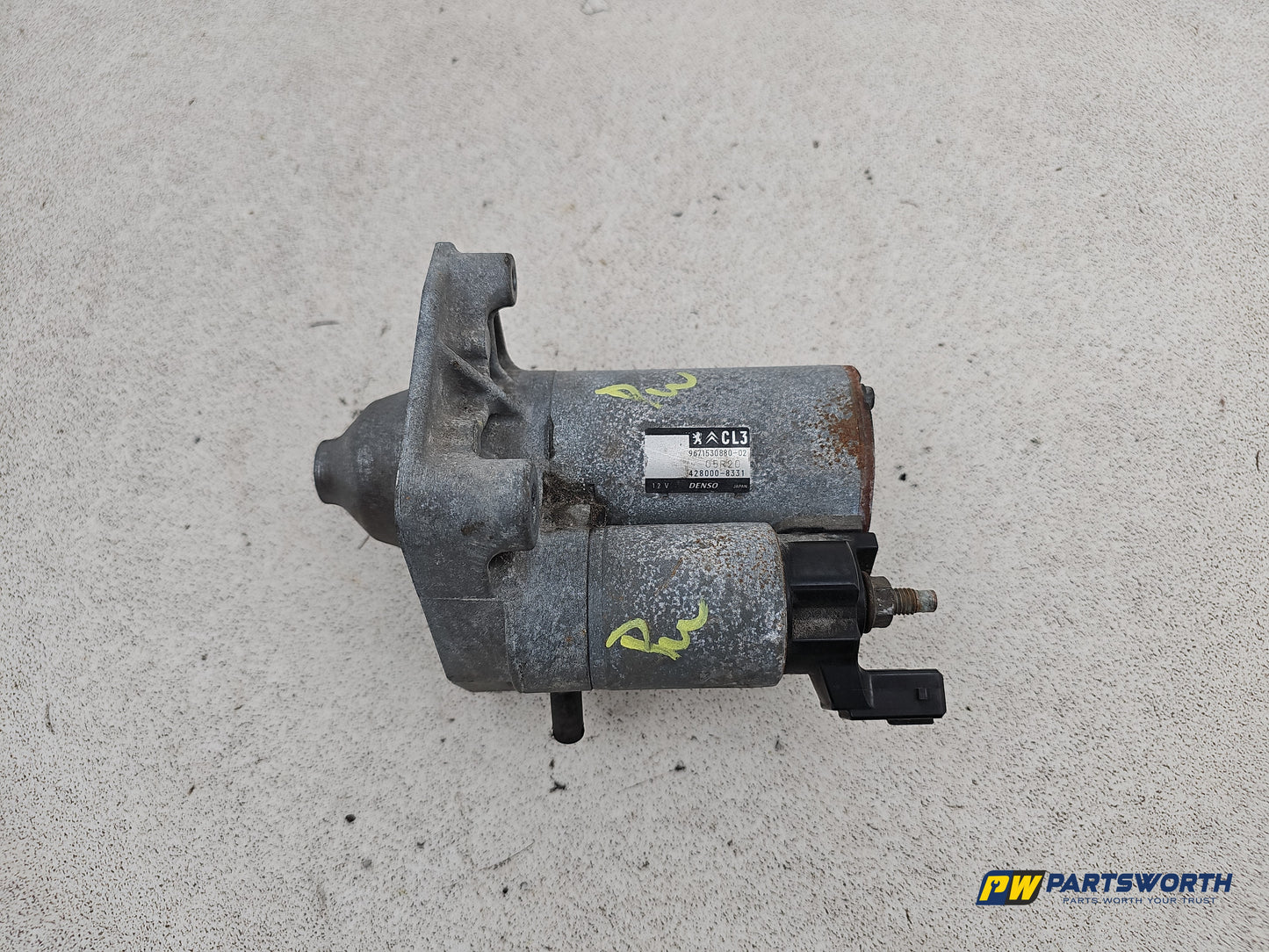 Citroen C3 Edition Puretech Starter Motor 9671530880 2009-2016