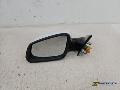 Bmw 520d Se Door Mirror Lh Passenger Side Alpine White 2013-2017 - photo 2