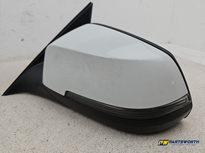 Bmw 520d Se Door Mirror Lh Passenger Side Alpine White 2013-2017 - photo 8