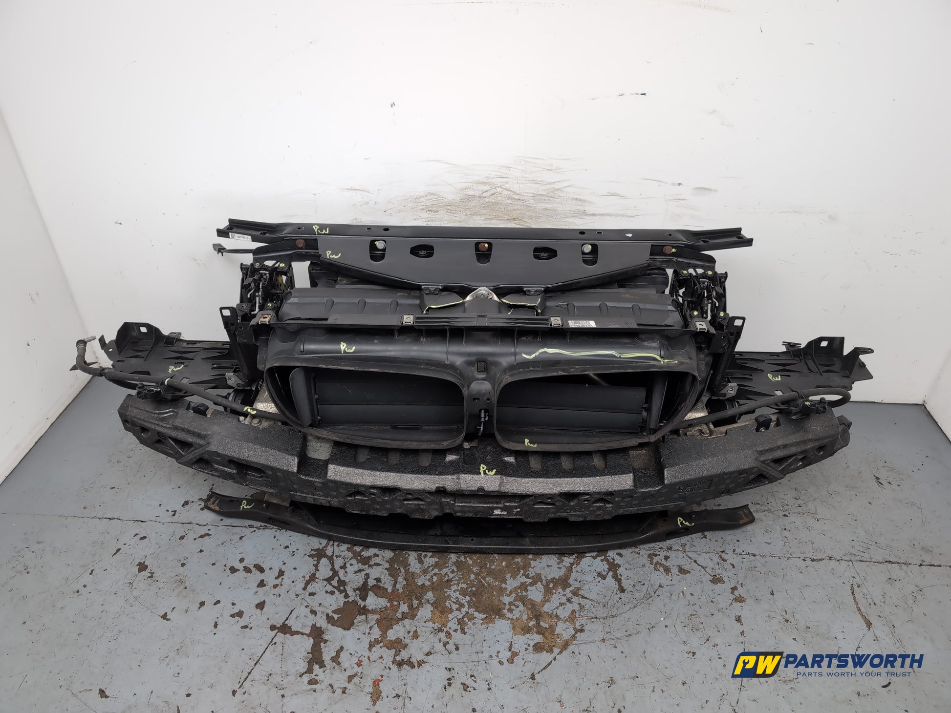 Bmw 520d Se Radiator Pack Slam Panel Crash Bar Kit 7332893 2013-2017