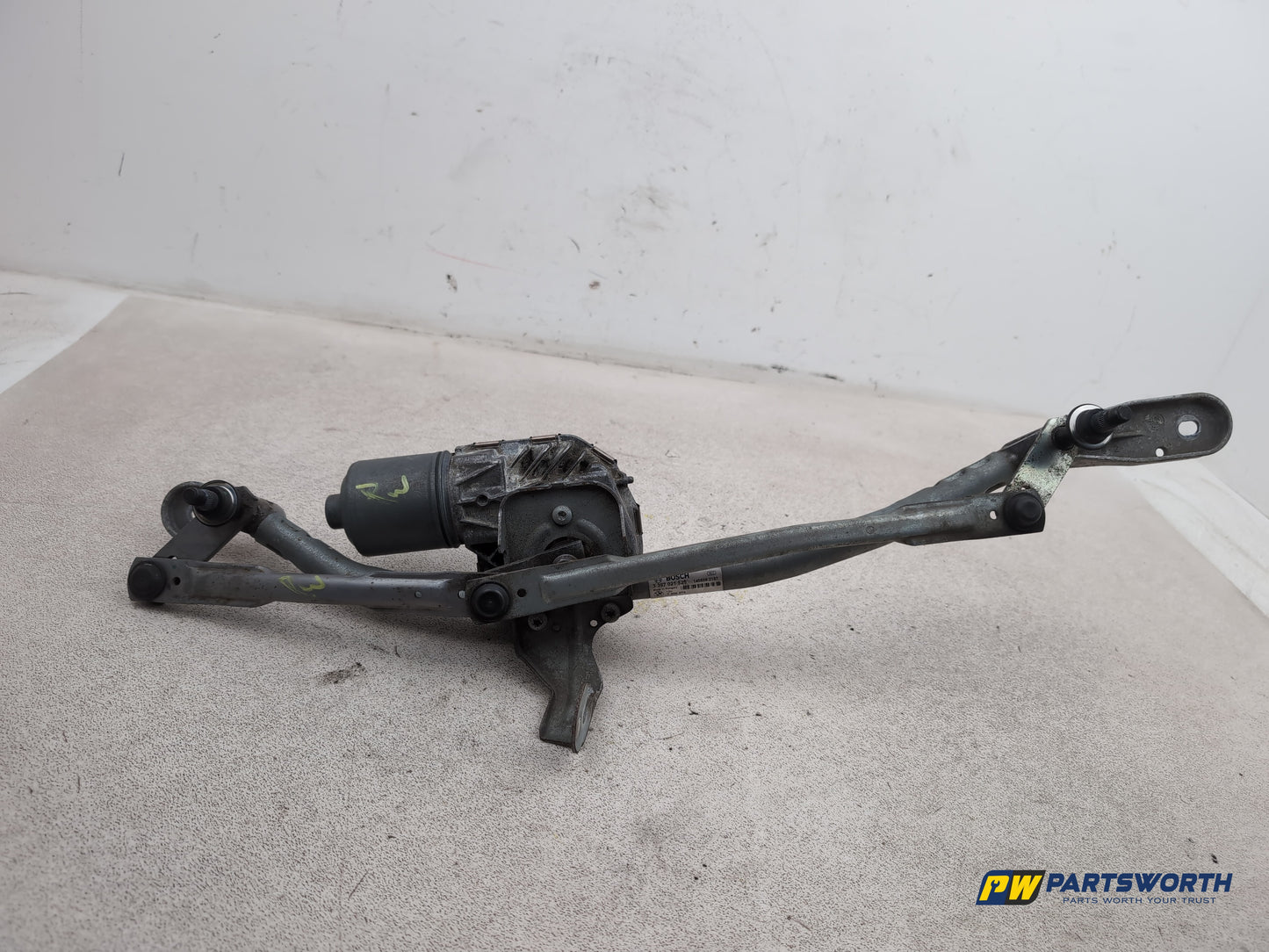 Bmw 5 Series 520d Se Front Wiper Motor & Mechanism / Linkage 7306274 2013-2015