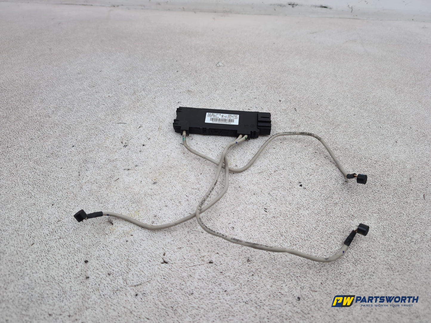 Volkswagen Touareg Altitude V6 Tdi A Ultrasonic Alarm Sensor 7l6951171 2007-2009