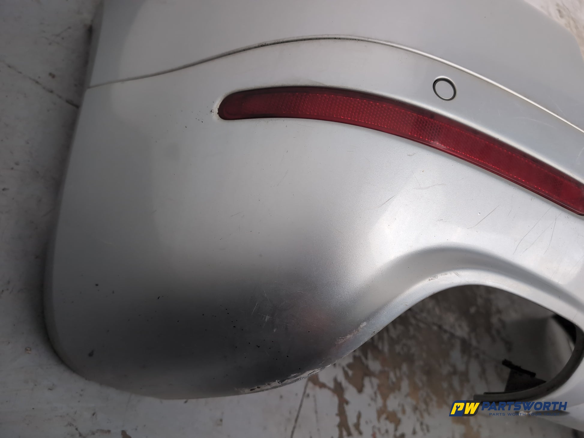 Volkswagen Touareg Altitude V6 Tdi A Rear Bumper Silver La7w 2007-2010 - photo 10